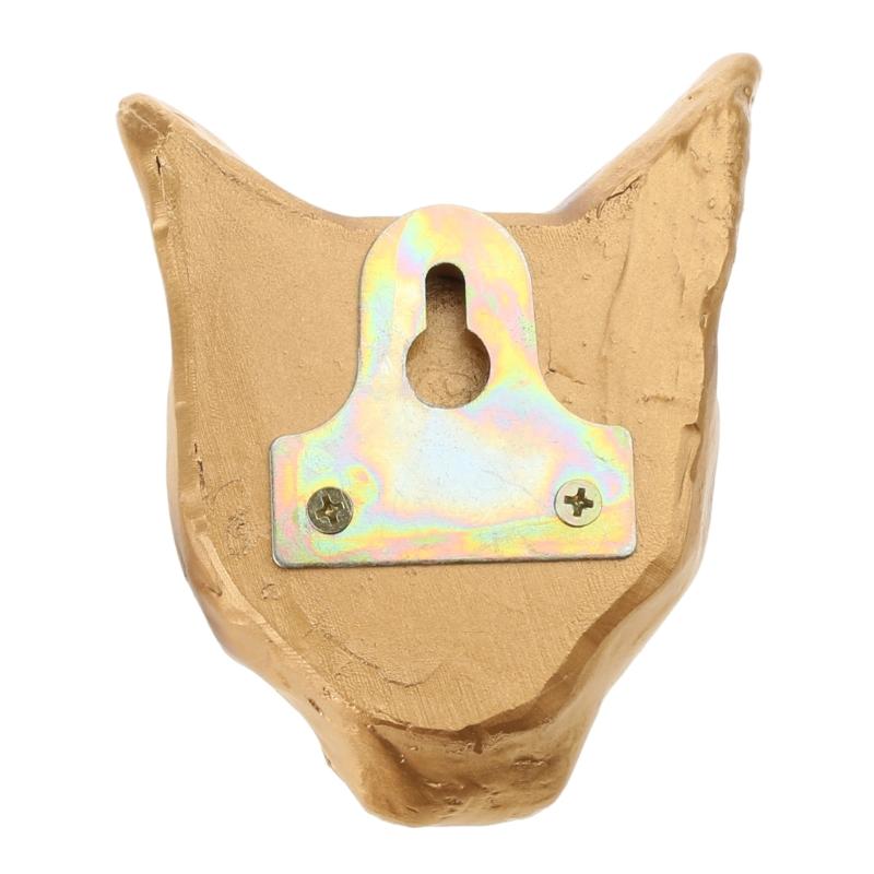 Cats Door Knocker Sculpture Cats & Mouse Ornaments Decorative Cats Mouse Deterrent Decoration Front Door Wall H