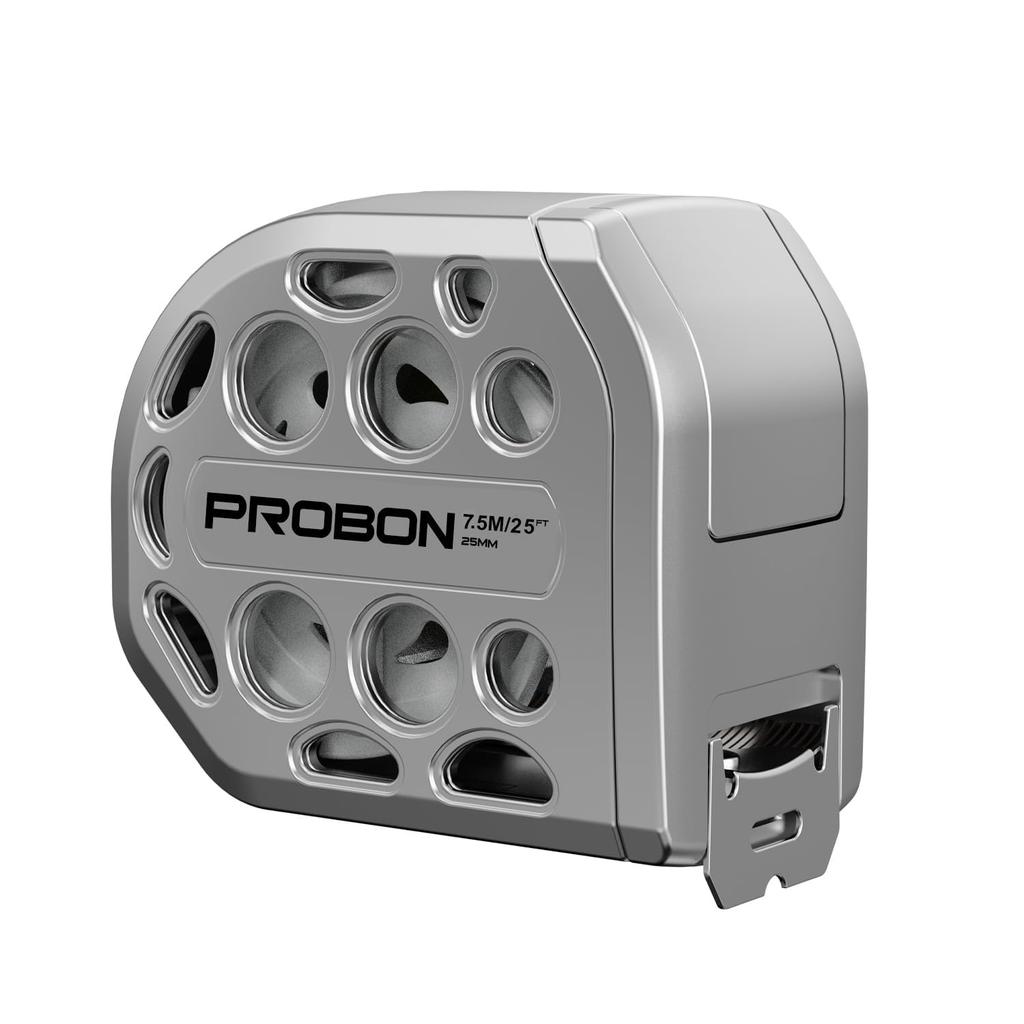 2025 New 25FT Stainless Steel Measuring Tape, Anti Rust,Strong Magnetism On The Bottom,Hollow Design, Gift Tape,Portable self-Locking Tape Measure