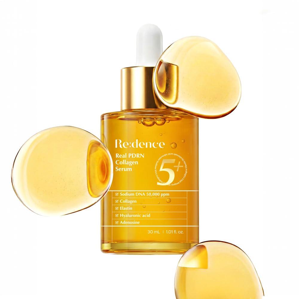 Redence Real PDRN Collagen Ampoule 30ml Serum Skincare Skin Barrier Firmness Elasticity Radiance Dry Korean Cosmetics