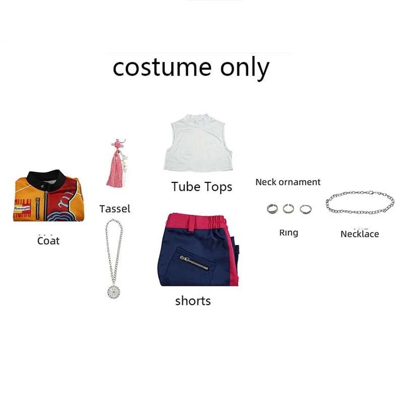 Homchee Trends COS Dames Outfits Animatiefilm Danser Idoolgroep Cosplay Kostuum Sexy Uniform voor Comic Con 150CM
