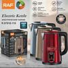 Stainless Steel Electric Kettle with Auto Shut-Off, 2.0L Food Grade Tea Maker