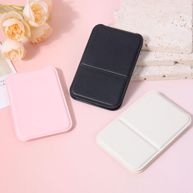 Folding Hand Mirror Mini Portable Mother-of-Pearl Lacquerware