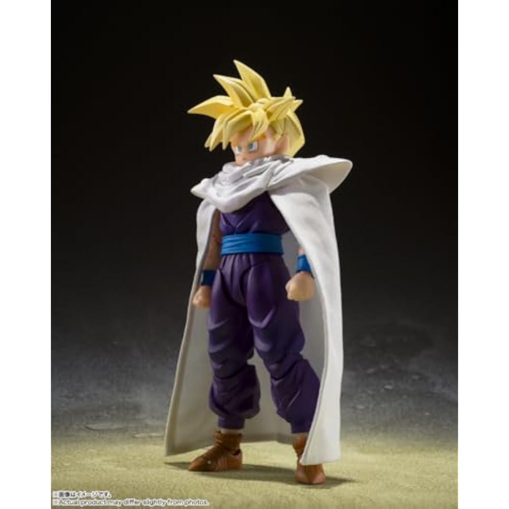 TAMASHII NATIONS S.H. Figuarts Dragon Ball Z Super Saiyan Son Gohan - Warrior Beyond Goku - Appro...