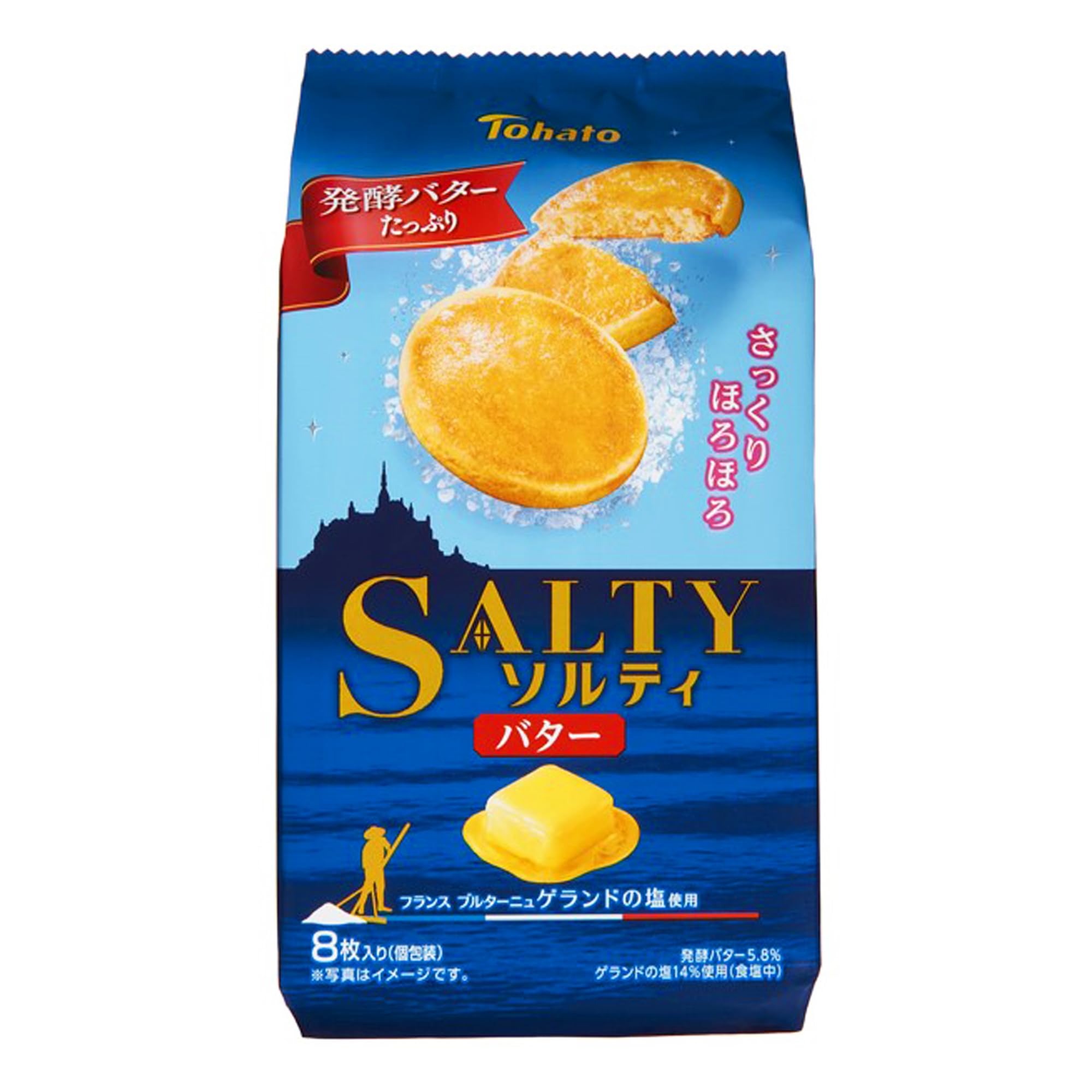 

Tohato Salty 8 pieces x 12 bags Butter,