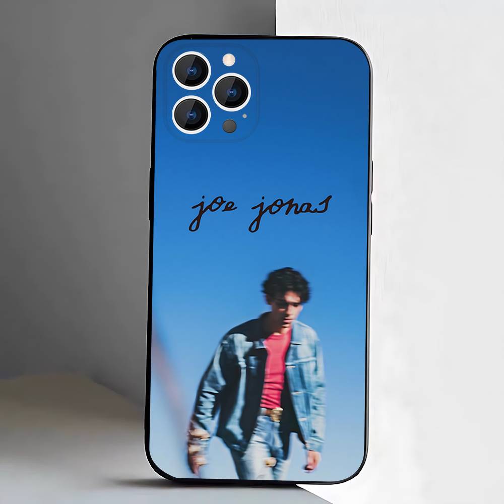 Singer J-Joe Jonas  Phone Case For iPhone 17,16,15,14,13,12,Pro,Max,Plus,E,SE4,Air,Mini Black Soft Box