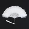 Elegant Feather Fan: Lolita Cheongsam Style for Dance, Wedding, & Photography