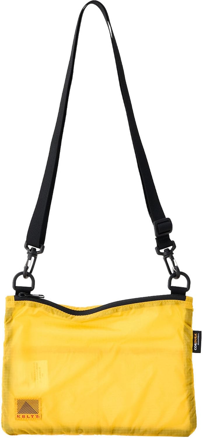 

KELTY AIRY FLAT POUCH S Outdoor Shoulder 18cm x 26cm x 3259271926 Bag, 1cm, Yellow,