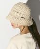 RE RHEE Crochet Bucket Hat Oatmeal