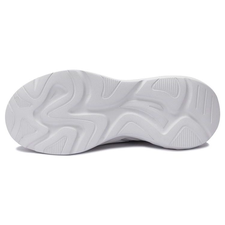 Anta Trendy Versatile Shock Absorbing Wear Resistant Low Top Casual Shoes Men sneaker Gray White 112518814R-2