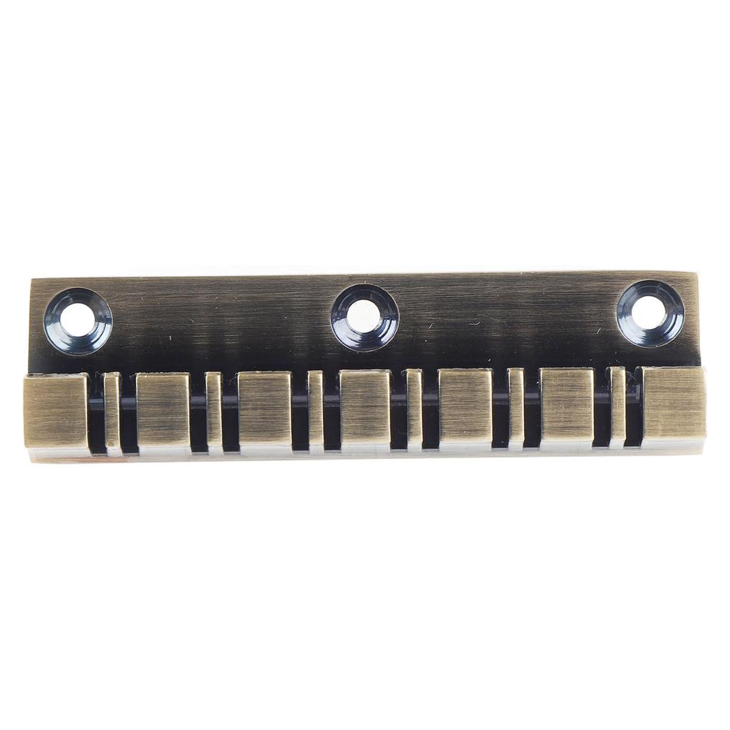12 String Guitar Bridge Alloy Bronze Color Electric Guitar Bridge Replacement for LP EPI