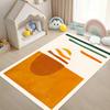 Kids Carpet Mat Rug Home Decoration Children Room Floor Rug Cartoon Cloud Pattern Abstract Art Style Play Area Rug