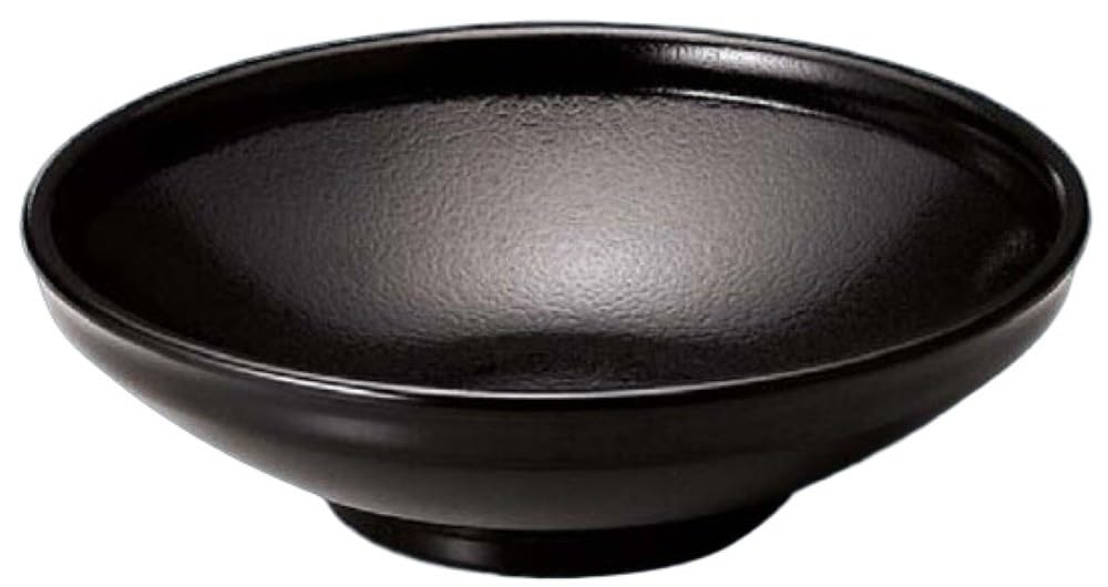 Fukui Craft Diameter 265 Furusato Black Yuzu Tataki 45500780 TA) (Large) Bowl,
