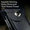 Handcrafted Leather Cutter Sheath Cutter Holder For Compacts Fixed Blade Outdoor Hand Stitched Water Resistant Design