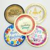 6Pcs Disposable Cakes Paper Tray Round Cake Boards Dessert Plates Cardboard Circle Bases for Birthday Day