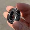 Stainless Steel EDC Decompression Toy Car Tire Mechanic Finger Ring