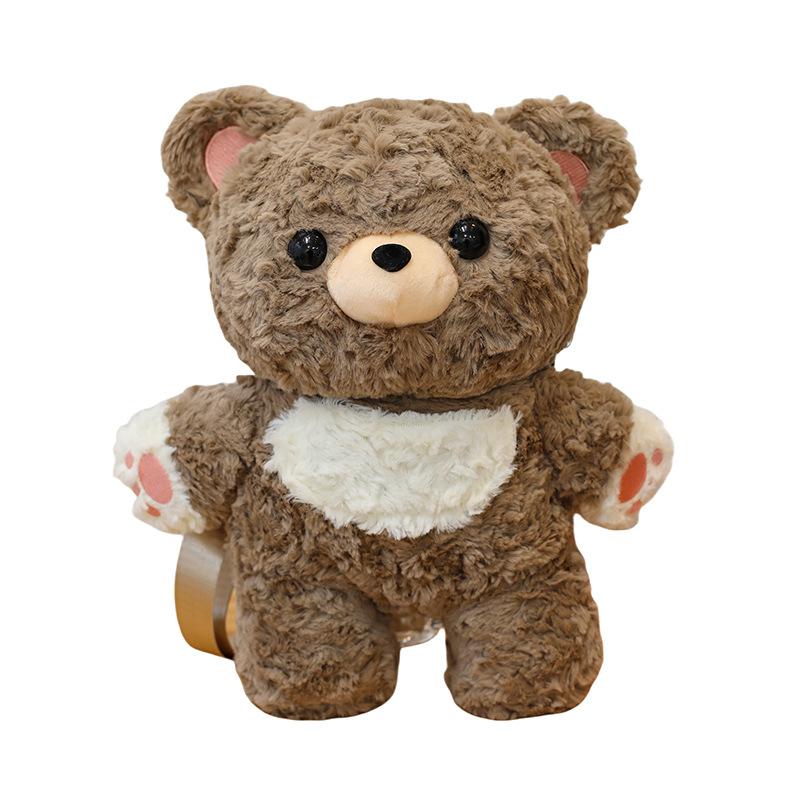 Animal Plush Bag Cute Little Turtle Capybara Messenger Bag Doll Gift Exchange