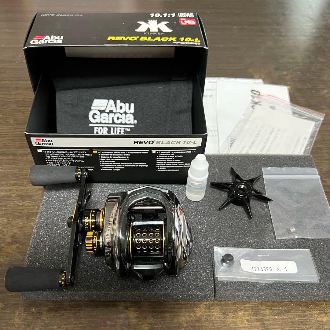 Used Abu Garcia REVO BLACK 10-L Abu Garcia REVO Black 10