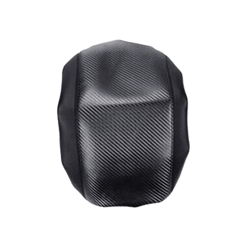 Front Center Console Armrest Box Cover Pad Protector Mat Fit for Subaru Crosstrek 2024 Carbon Fiber Style Microfiber Leather