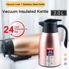 2L Coffee Thermal Kettle 304 Stainless Steel Vacuum Flasks Office Thermos Bottle Insulation Kettle Hot Water Thermos Pot