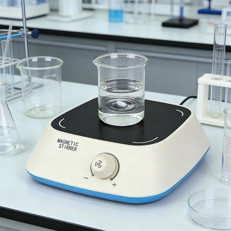 Laboratory Grade Portable Magnetic Stirrer With Stir Bar Adjustable Speed 300-3000RPM 3L Capacity EU Plug