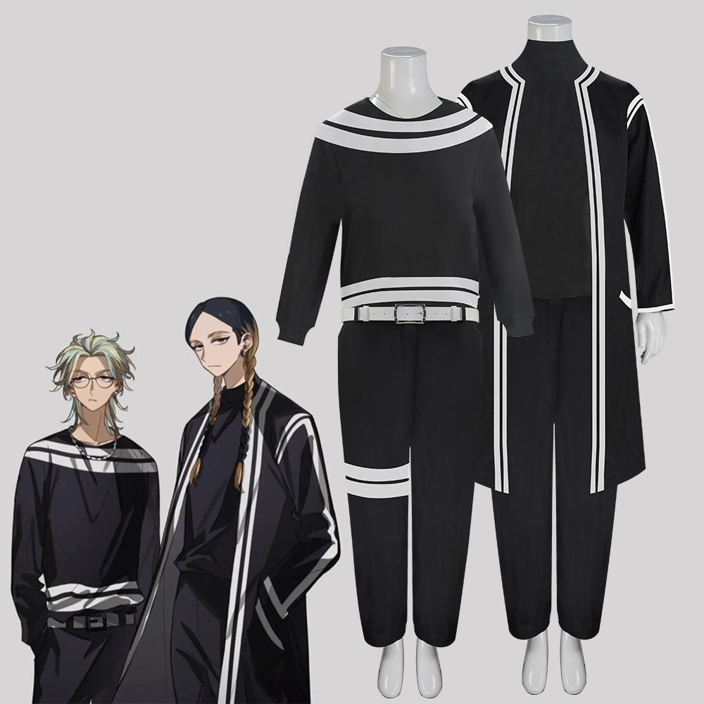 Tokyo Revengers Cosplay Costume, Haitani Ran & Haitani Rindo Uniform for Anime Role Play