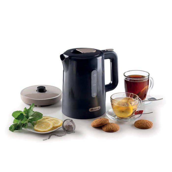 Ariete Konvice 2846 1,7L 2200W Bezdrátová Tmavá &; Sahara Grey Základna Odnímatelná