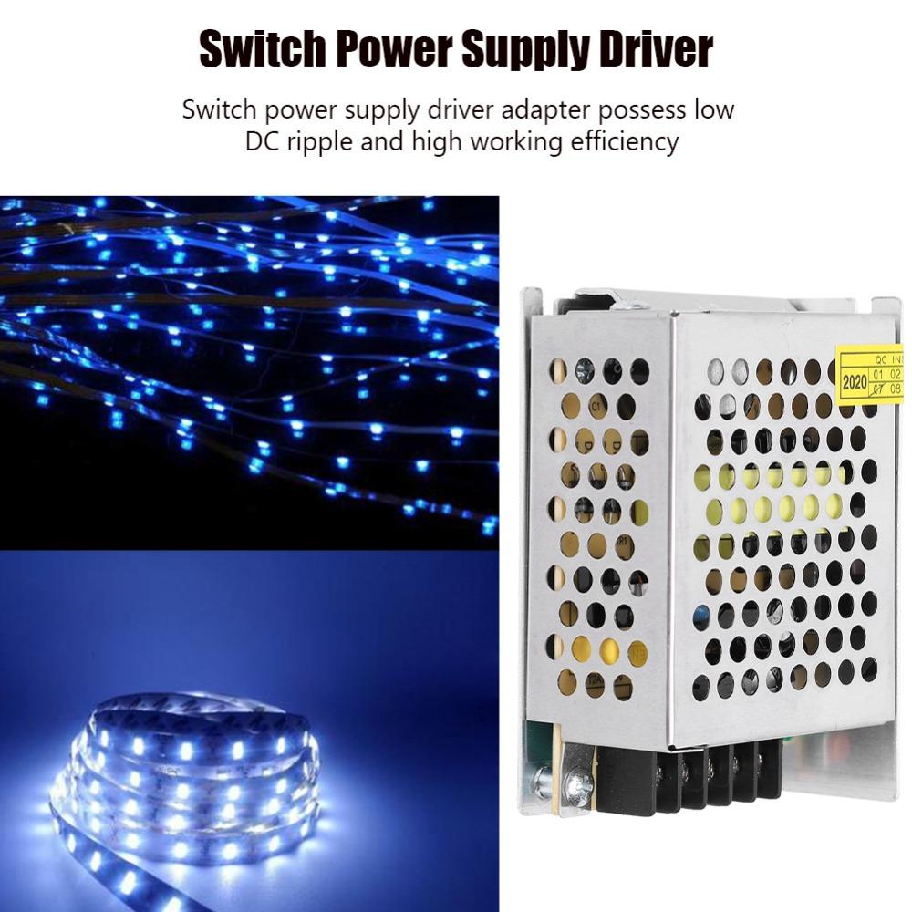 AC100-240V Power Supply Switching Aluminum Alloy LED Driver Power Supply Driver Adapter  LED Screen