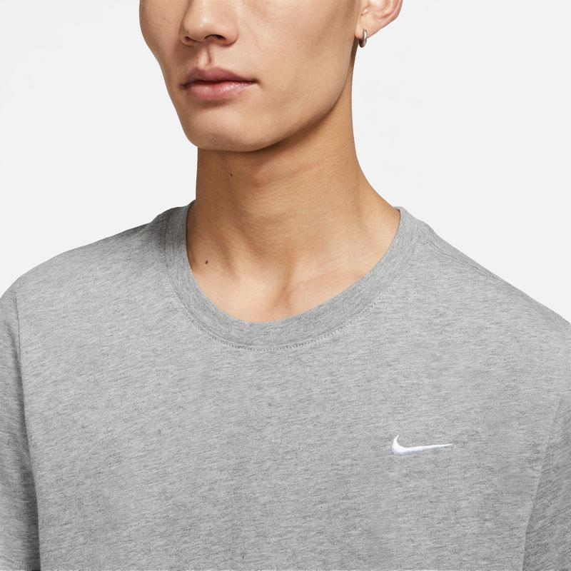 Nike Sportswear Embroidered Logo Casual Crew Neck Short Sleeve T-Shirt Men Tops Grey BV0508-063