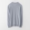 Sinuofude Men's V-Neck Merino Wool Cashmere Sweater