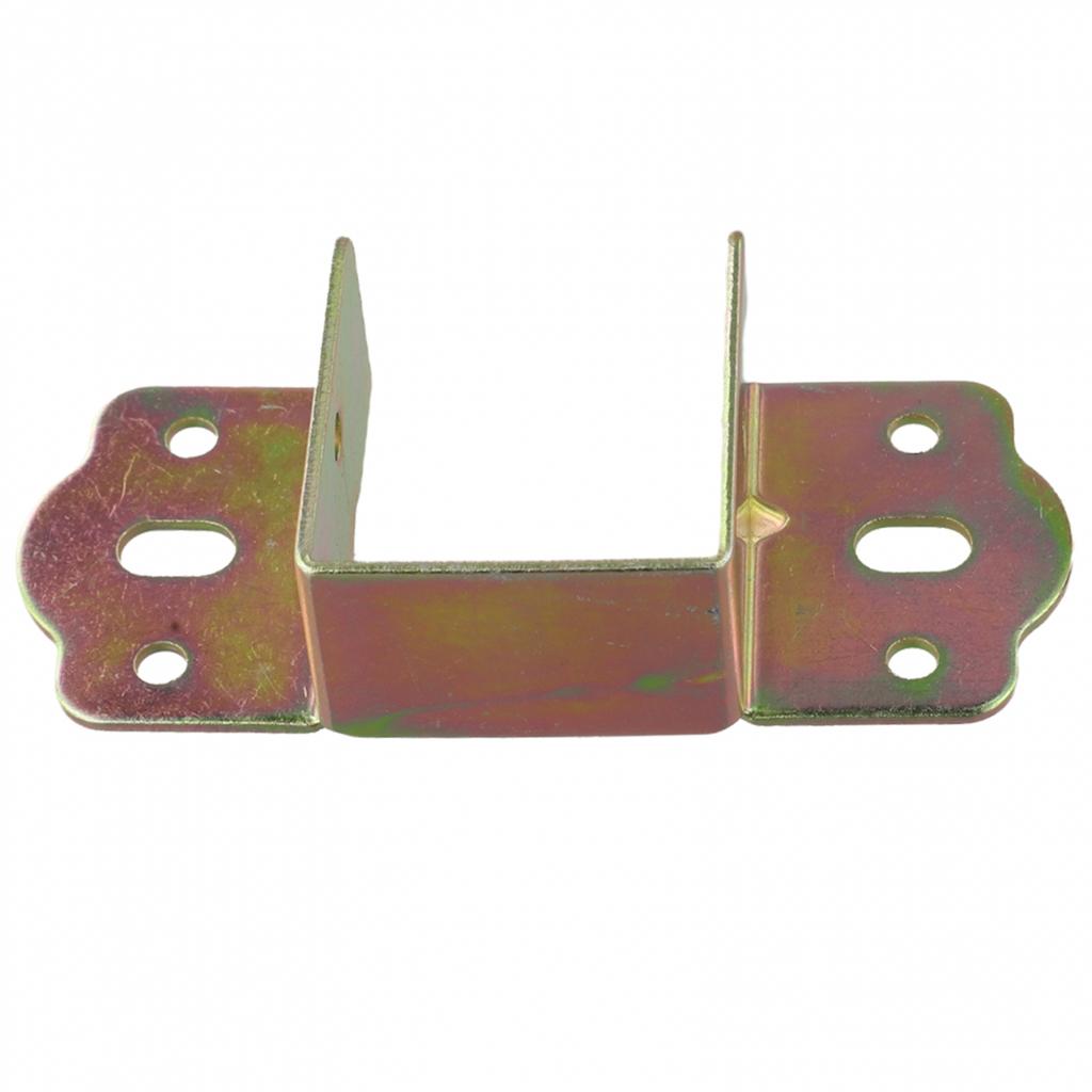 Bed Rail Brackets Heavy Duty Support Metal Hinges Galvanized Finish