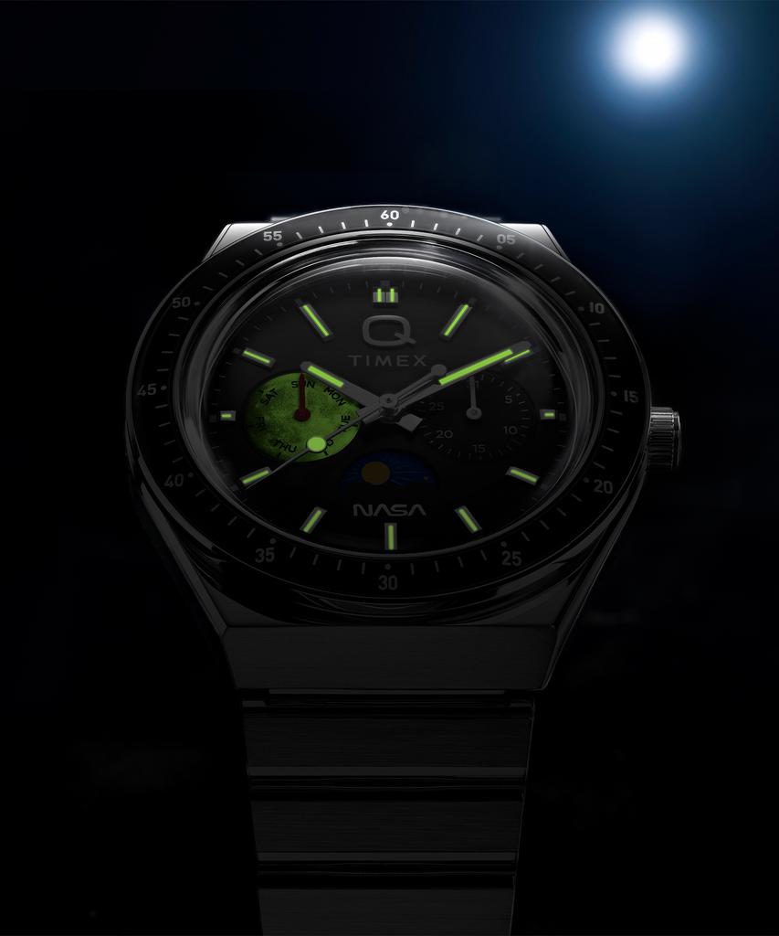 Taimaegseu X Nasa Q Timex Vintage Metal Watch 40Mm