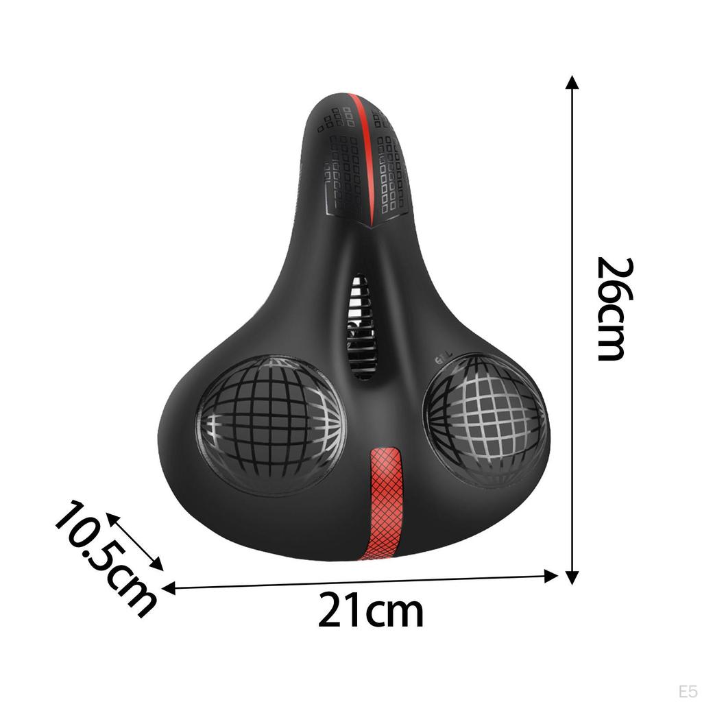 Bicycle Saddle Seat, Padded Memory Foam Comfortable