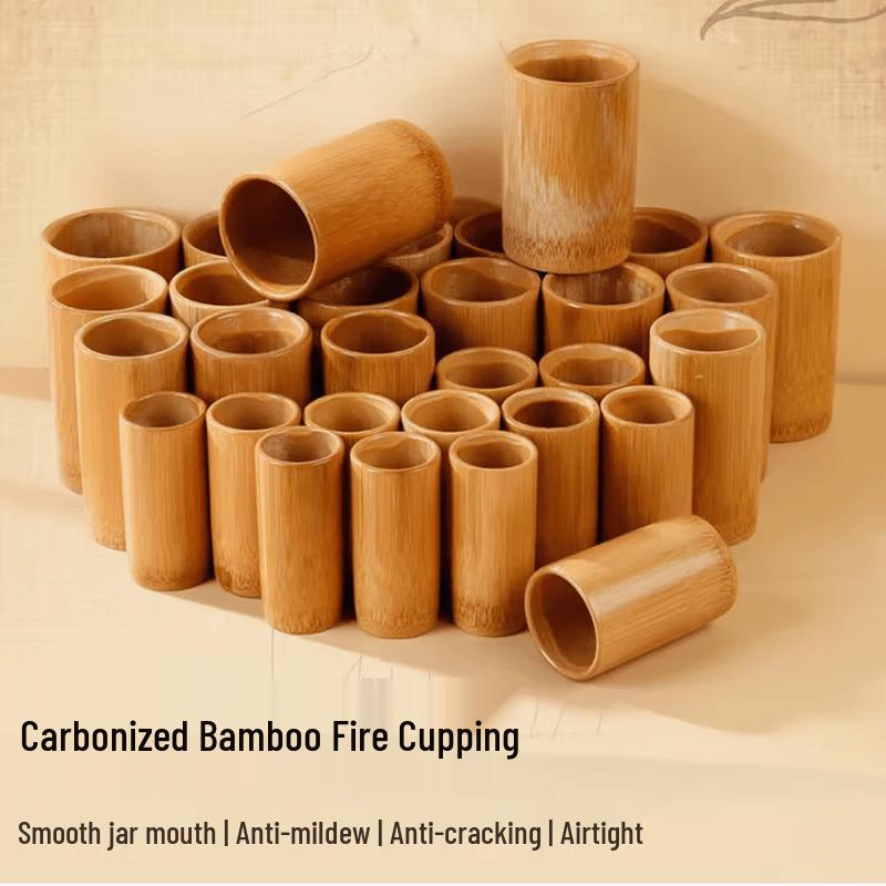 Huatuo Carbonized Bamboo Cupping Jar