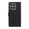 For Motorola Edge 60 Pro 5G Case Calf Texture PU Leather Wallet Phone Cover with Wrist Strap