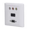 Audio Video Wall Socket Support 1080P High Impact Resistance Durable Composite Video Panel