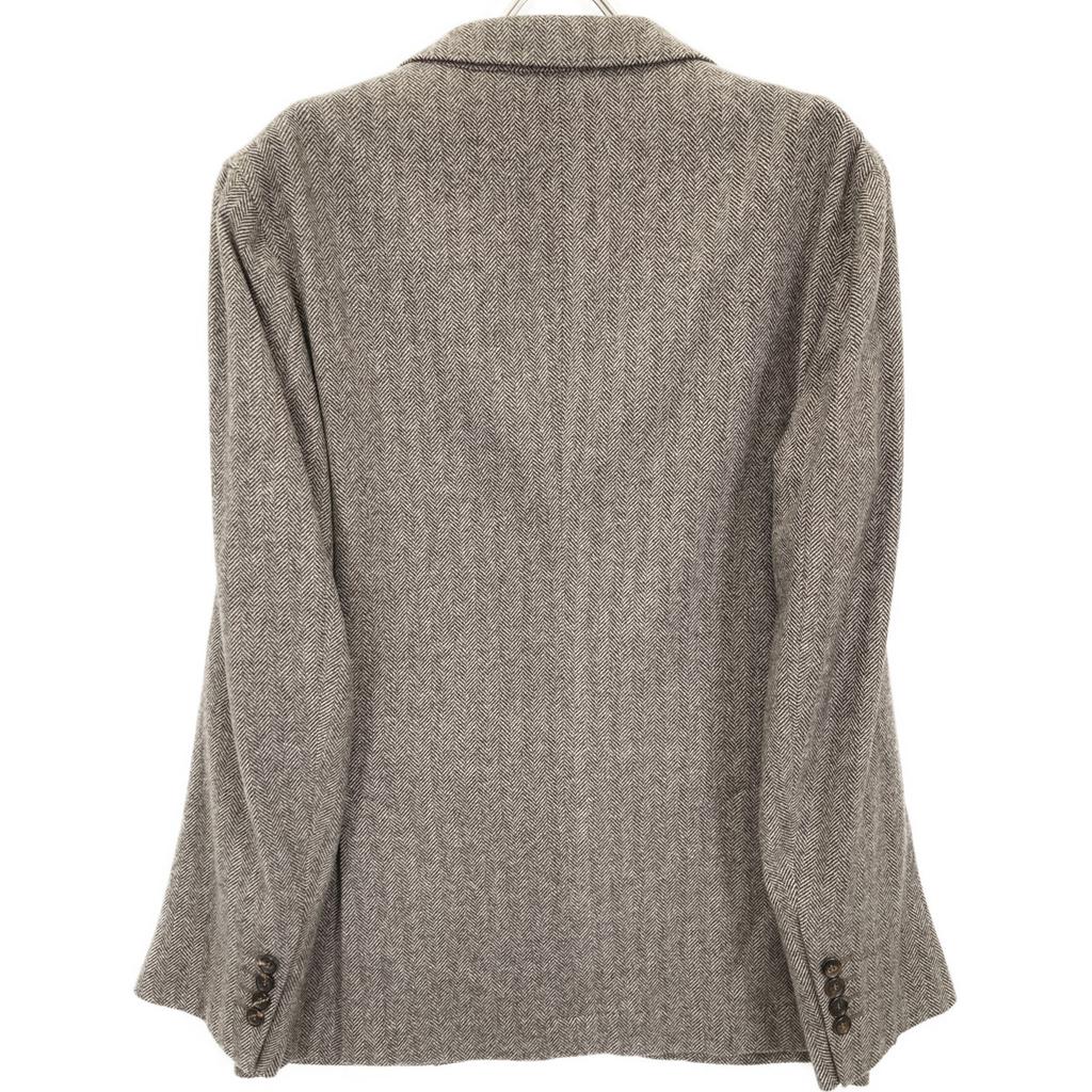 BRUNELLO CUCINELLI MR4618200 Cashmerex Wool Tweet Jacket Jacket 50 BrownUsed