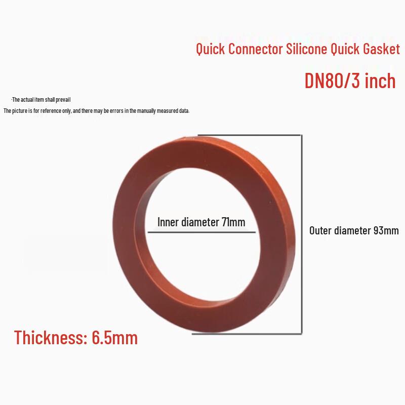 Quick Connector Silicone Sealing Gasket