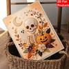 Halloween Pearl Painting Kit Pumpkin Floral Handmade DIY Home Decoration Painting