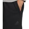 Adidas Logo Solid Color Joggers Men Bottoms Black IQ1383