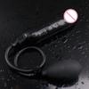 Adult G Spot Expansion Stimulator Inflatable Anal Butt Plug Dilator Big Dildo Insertion Sex Toy Male Prostate Massager