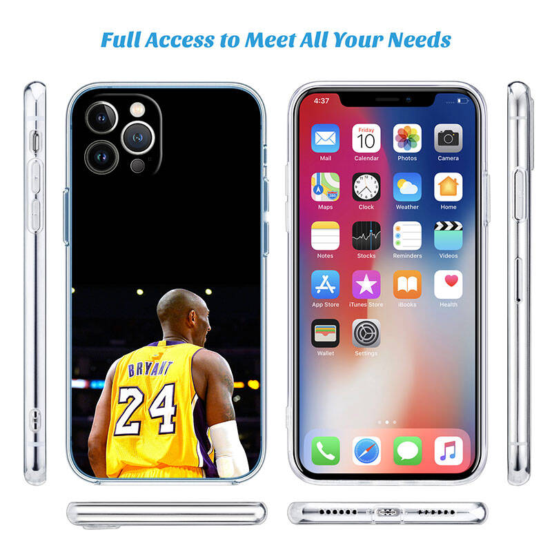 MH80 K-Kobe Basketball Star Phone Case for Motorola G34 G32 G31 G14 G15 G84 G62 E32 G24 G72 G71 G73 G85 G200 G60 G52 G51 G50 G42 G41 G32 G30