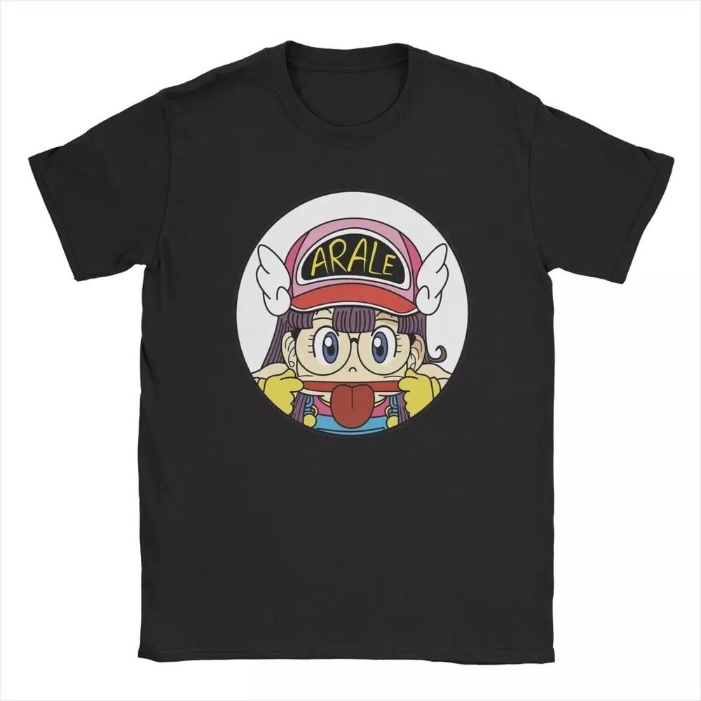 Arale Dr.Slump Men T Shirts Anime Novelty Tee Shirt Short Sleeve S To 5XL Unisex T-Shirt