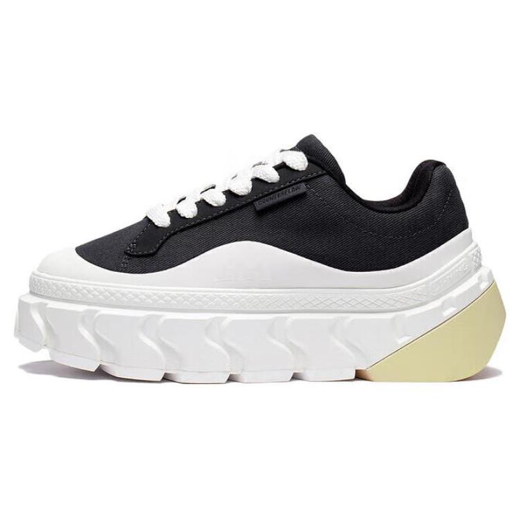 

new LiNing CF Tracing Ripple Low Top Skateboard Shoes Women s Black Beige White Dream Chaser Theme Runway Style 37