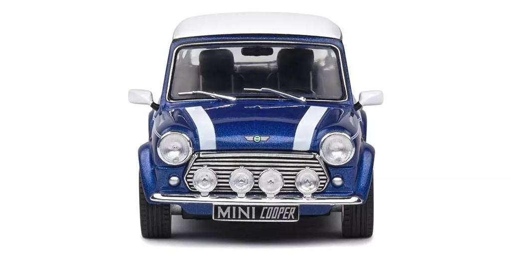 Solido 1/43 Mini Cooper Sport 1997 (Blue) Finished Product S4316602