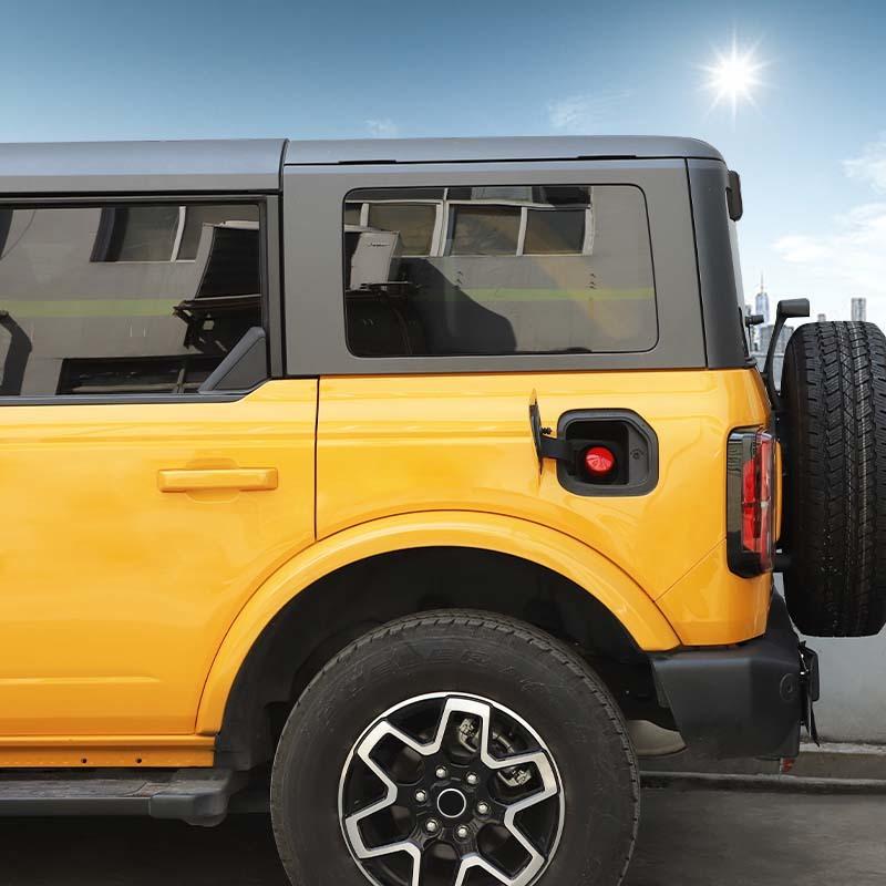 Inner Fuel Tank Port  Dust Cover Decoration Fit For Ford Bronco 2021 Up For Chevy Silverado 2019 Up For F150 2021 Up Car Exterior Accessories