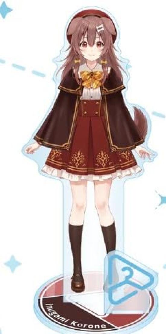 

Korone Inugami Acrylic Stand Outing Costume Hololive Closet Official Goods