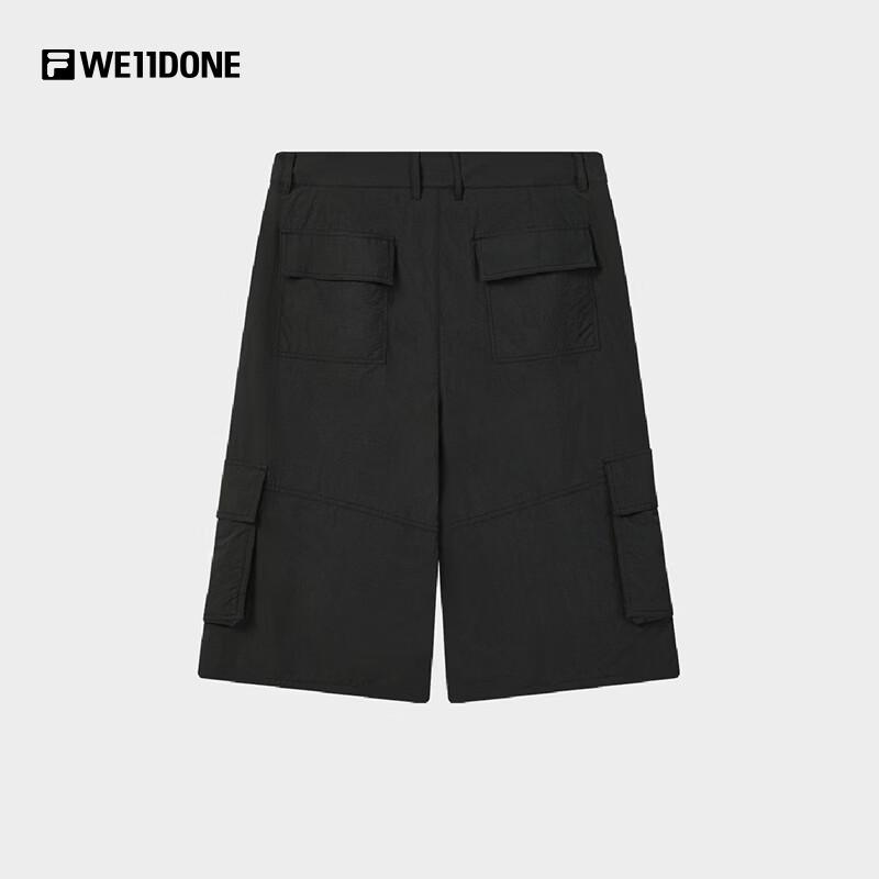 FILA x WE11DONE Men's Woven Cargo Cropped Pants