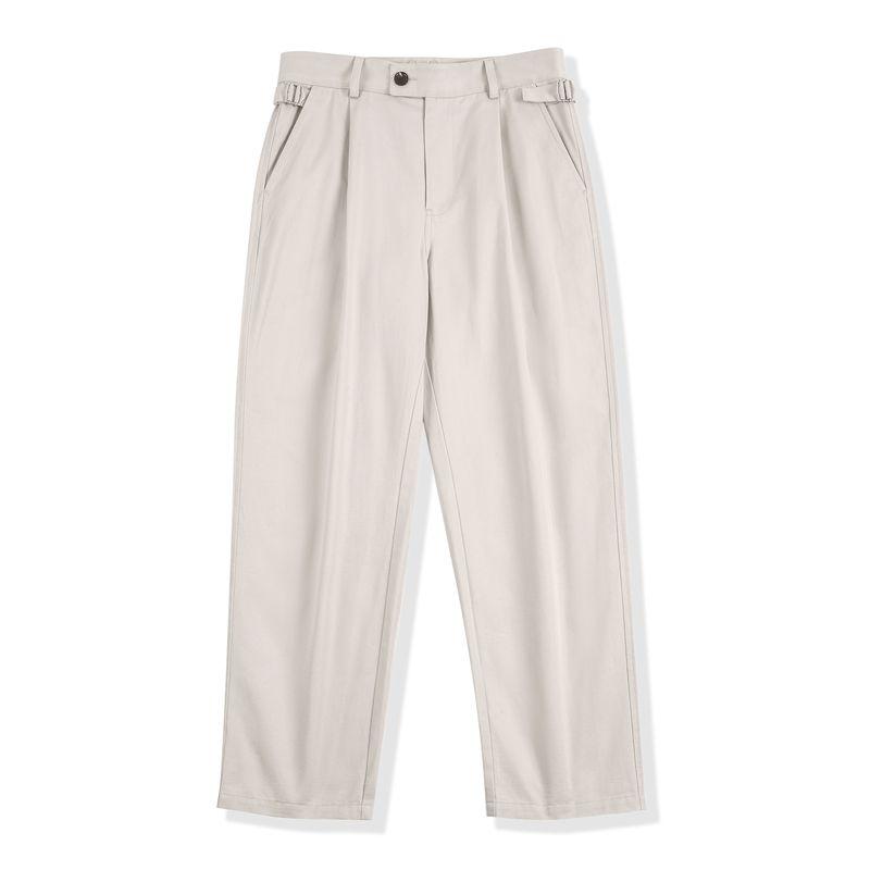 

Madden Retro Trousers Gentleman Paris Buckle Leisure Cargo Light gray 36