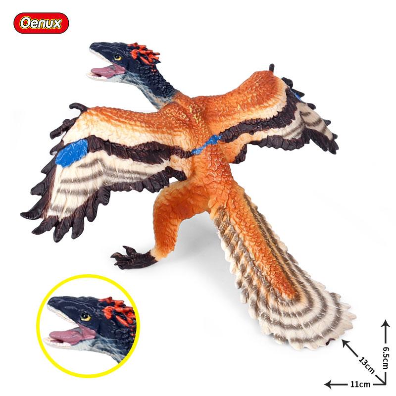 Oenux Mini Jurassic Stegosaurus Saichania Solid Pvc Dinosaur World Animal Model Action Figures Collection Toy For Kids