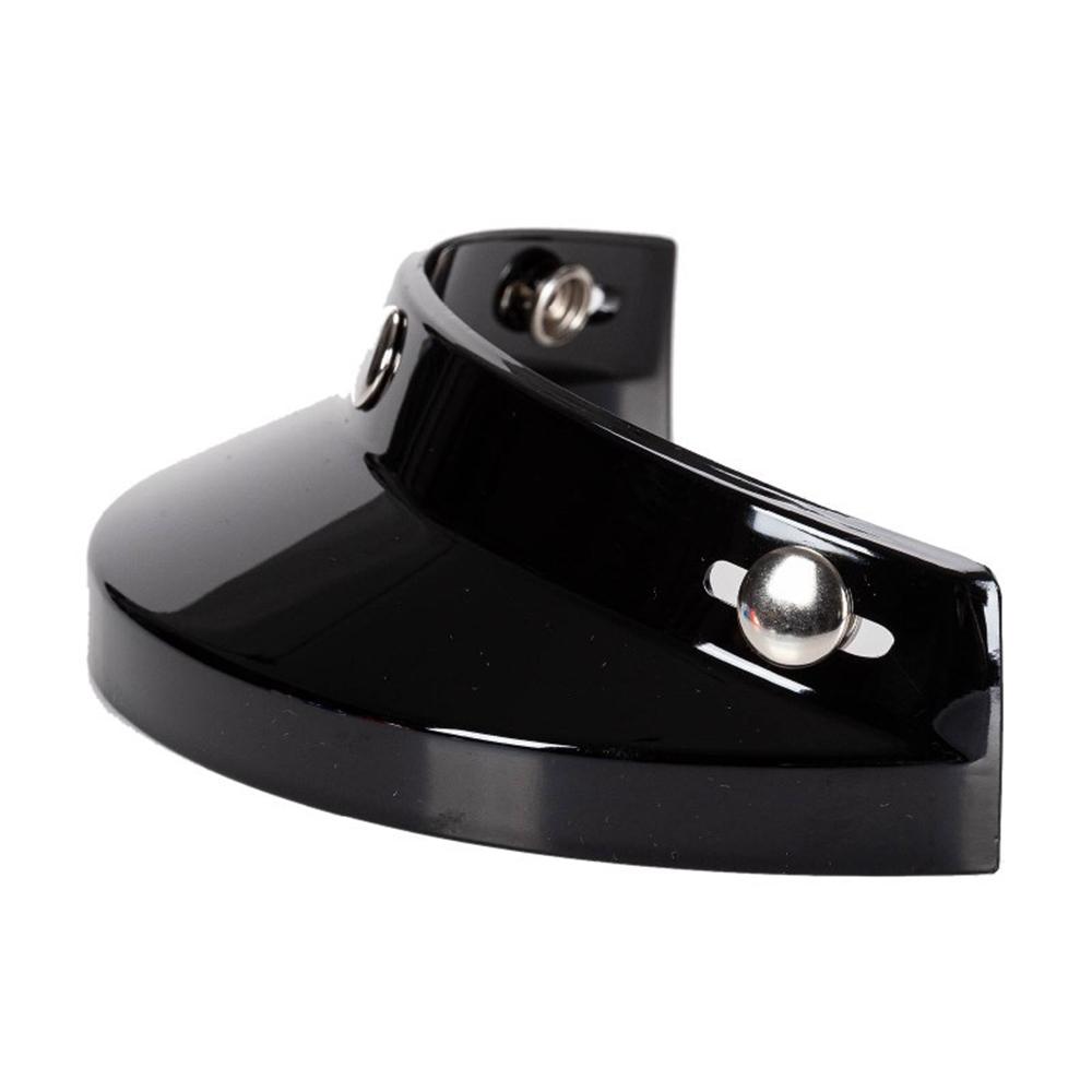 Motorcycle Helmet Visor Shield – 3 Snap Button Flip Up Wind Protector